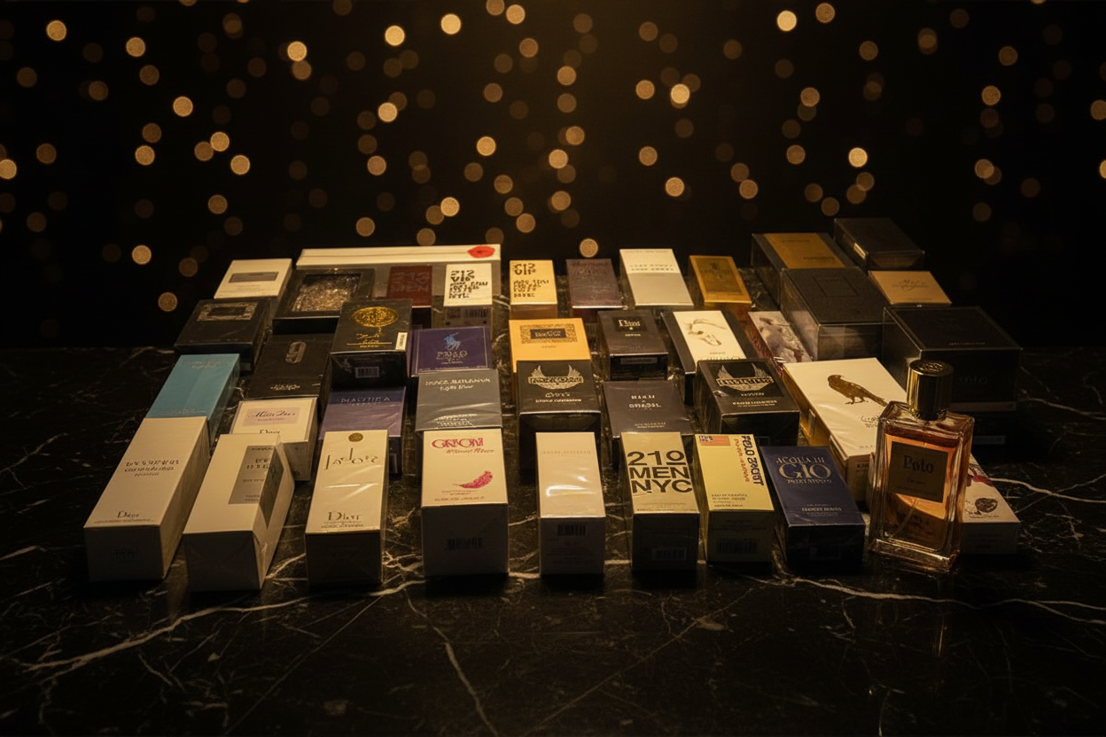 Colección real de fragancias estilo lujoso